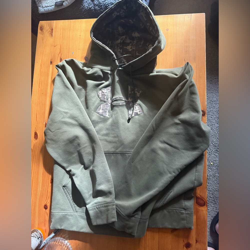 Under Armour Camo Pattern Hoodie
